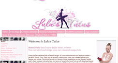 Desktop Screenshot of lulustutus.co.uk